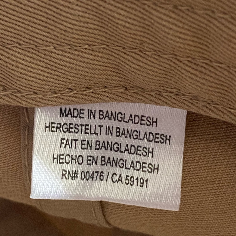 2022 Masters Augusta National Golf Hat American Needle Khaki Dad Cap Adjustable - Picture 8 of 10